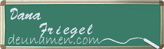 Dana Friegel Visitenkarte